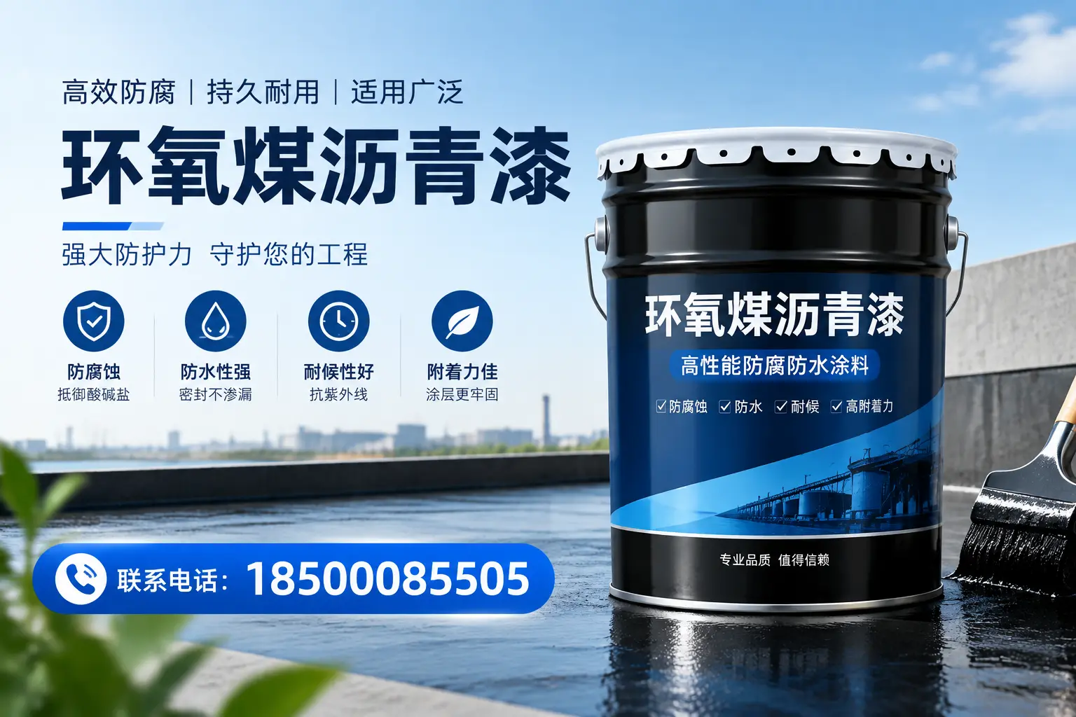 环氧煤沥青漆的施工方法详解，助力鞍山企业高效完成项目